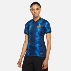 Nike Inter Milan 21/22 Hjemmebanetrøje Damer Tøj Blå L