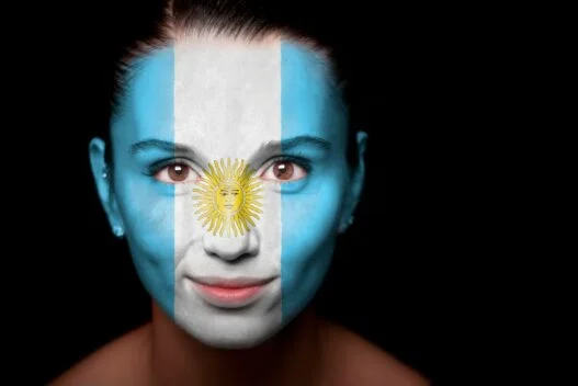 Fan af Argentinas fodboldlandshold