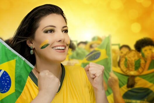 Fan af Brasiliens fodboldlandshold