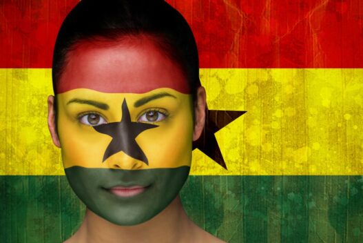 Fan af Ghana fodboldlandshold