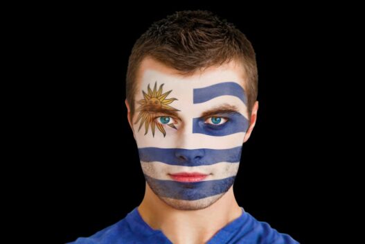 Fan af Uruguays fodboldlandshold