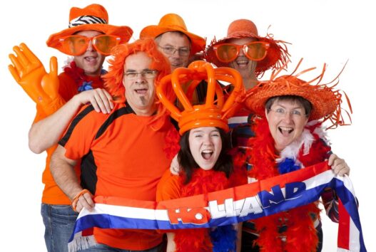 Fans af Hollands fodboldlandshold