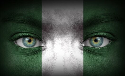 Fans af Nigerias fodboldlandshold
