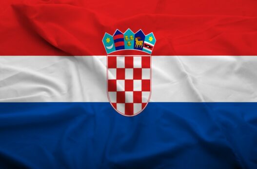 Kroatiens flag