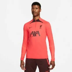 Nike Liverpool Fc Strike Drifit Drill Trøje Herrer Kortærmet Tshirts S