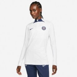 Nike Paris Saintgermain Strike Drifit Drill Trøje Damer Kortærmet Tshirts Hvid L