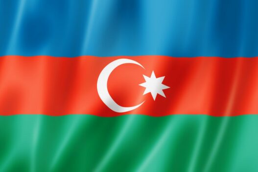 Aserbajdsjan flag