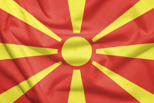 Nordmakedonien flag