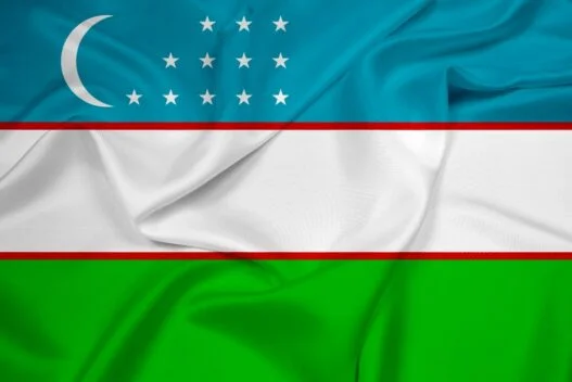 Usbekistan flag