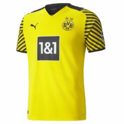 Puma Dortmund 21/22 Hjemmebanetrøje Herrer Kortærmet Tshirts Gul Xxl