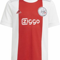 Adidas Ajax Amsterdam 21/22 Hjemmebanetrøje Unisex Kortærmet Tshirts Hvid 140