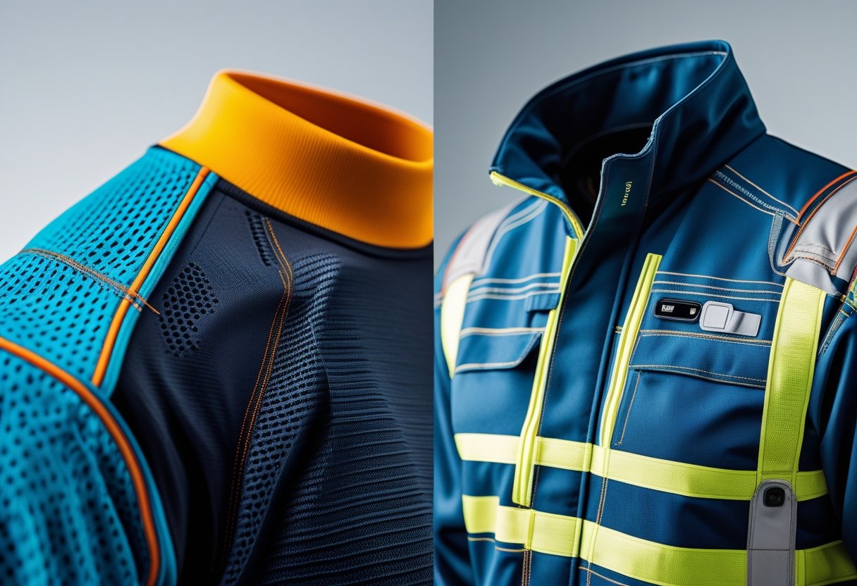 Moderne sports- og arbejdstøj